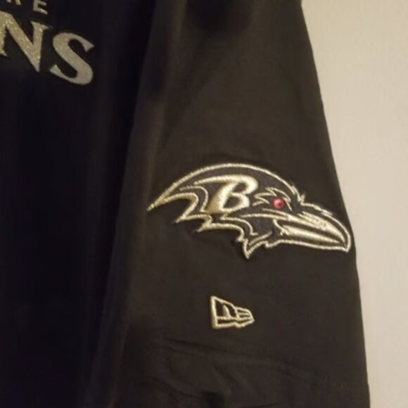 New Era Baltimore Ravens Black T-Shirt, XXL - Picture 4 of 6